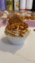 🍪✨ Triple Biscoff Butter Dream Cupcake