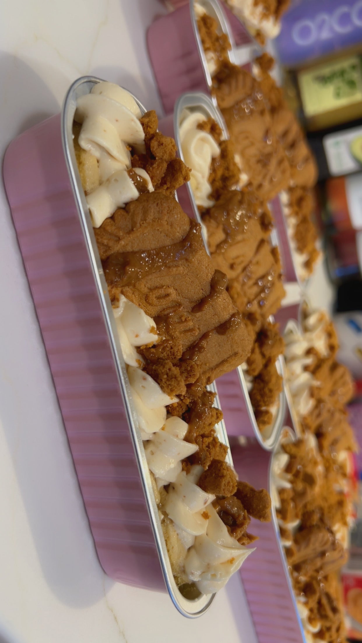 🍪✨ Triple Biscoff Butter Dream Mini Loaf